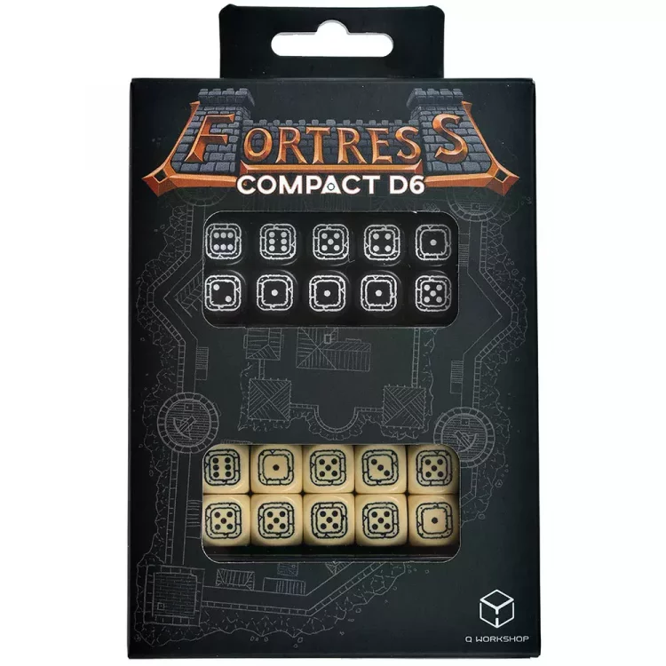 Fortress Compact D6: Black & Beige