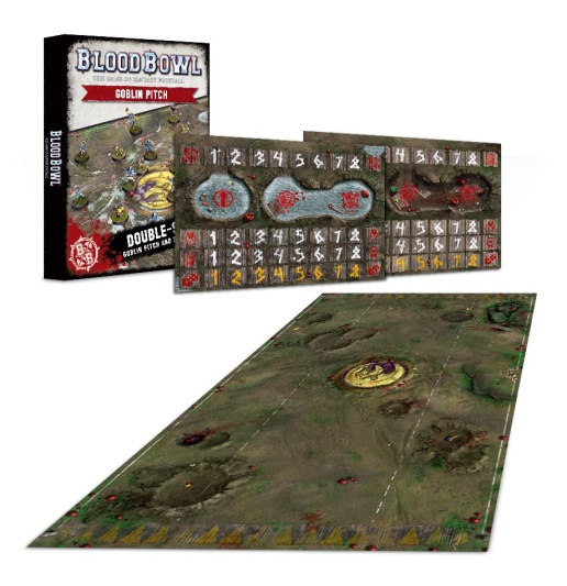 Blood Bowl: Goblin Pitch &amp; Dugouts