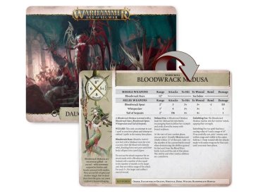 Warscroll Cards: Daughters of Khaine  (предзаказ 2022, Age of Sigmar)