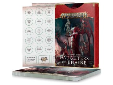 Warscroll Cards: Daughters of Khaine  (предзаказ 2022, Age of Sigmar)
