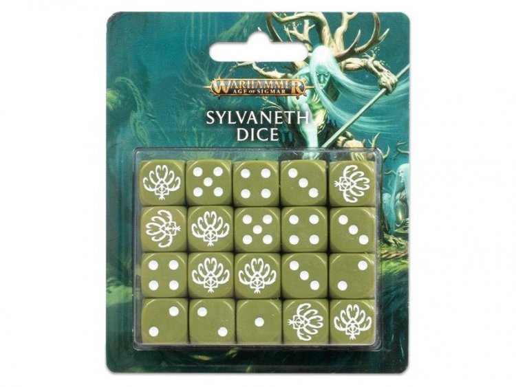 Sylvaneth Dice Set (предзаказ 2022, Age of Sigmar)