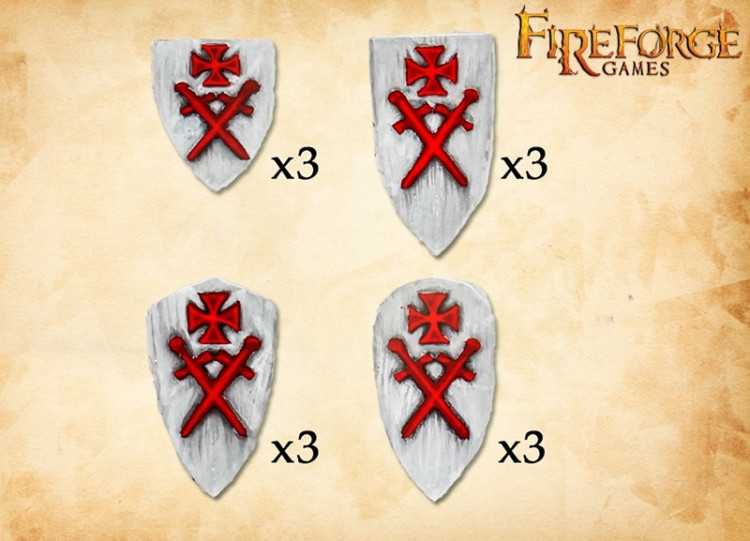 Livonian Order Shields Type 2