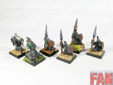 Warhammer Fantasy Battles Age of Sigmar Goblin Warband x60 (Pro-Painted)