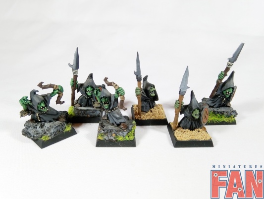 Warhammer Fantasy Battles Age of Sigmar Goblin Warband x60 (Pro-Painted)