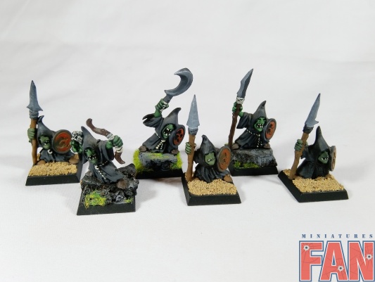 Warhammer Fantasy Battles Age of Sigmar Goblin Warband x60 (Pro-Painted)
