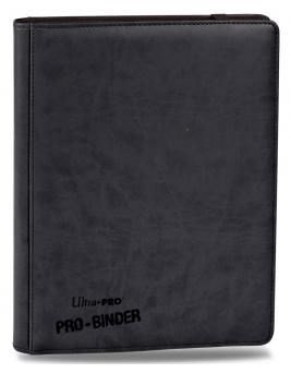 AЛЬБОМ &quot;Ultra-Pro&quot; &quot;PRO-BINDER&quot; (премиум с листами по 3х3 кармашка. искусственная кожа): черный
