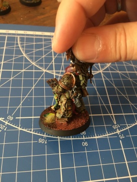 Warhammer 40k Death Guard Scribbus Wretch, the Tallyman (Pro-Painted)