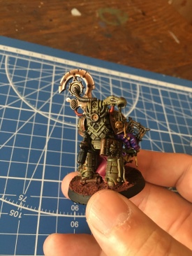 Warhammer 40k Death Guard Scribbus Wretch, the Tallyman (Pro-Painted)