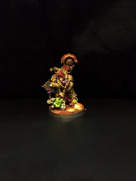 Warhammer 40k Death Guard Scribbus Wretch, the Tallyman (Pro-Painted)