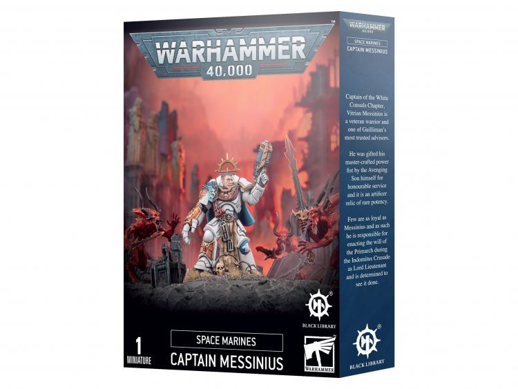 Captain Messinius (предзаказ 2023, Warhammer 40k)