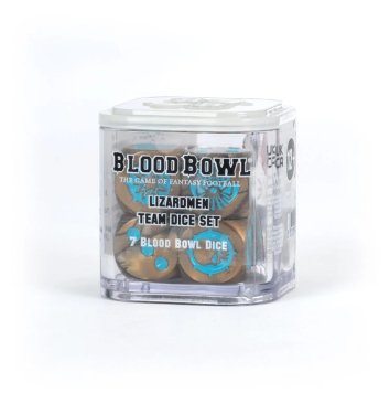 Blood Bowl Lizardmen Team Dice Set