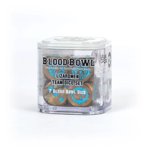 Blood Bowl Lizardmen Team Dice Set