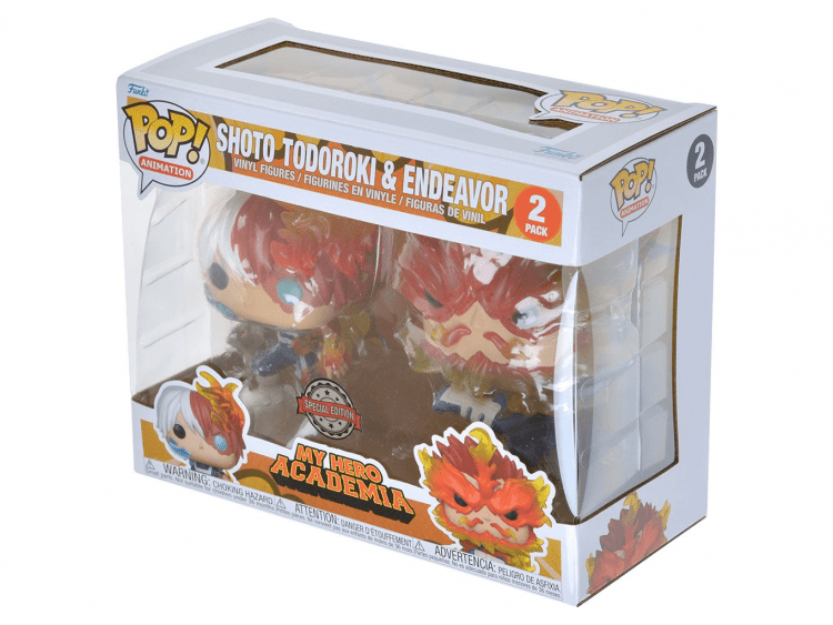 Фигурка Funko POP! Deluxe. My Hero Academi: Shoto Todoroki & Endeavor