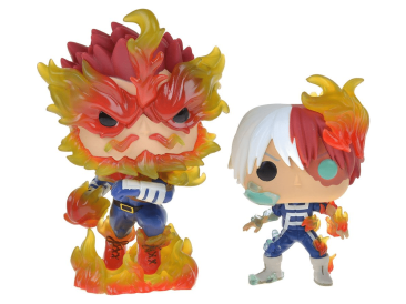 Фигурка Funko POP! Deluxe. My Hero Academi: Shoto Todoroki & Endeavor