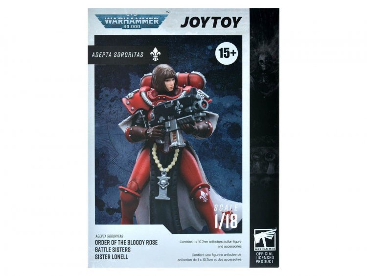 WH40K: Фигурка JOYTOY - Adepta Sororitas Battle Sisters Order of the Bloody Rose Sister Lonell