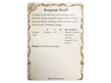Tomb Kings of Khemri Reference Cards (предзаказ 2024, The Old World)
