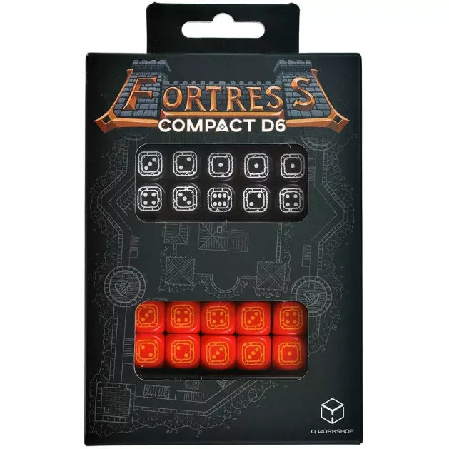 Fortress Compact D6: Black &amp; Red