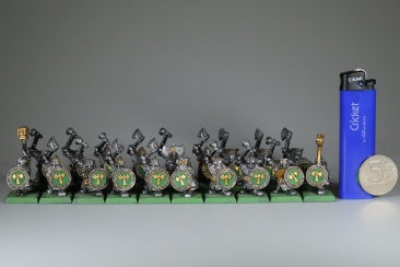 Warhammer Fantasy Battles Ironbreakers x19 (Metal, Painted)