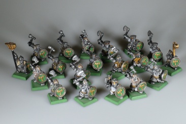 Warhammer Fantasy Battles Ironbreakers x19 (Metal, Painted)