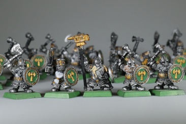 Warhammer Fantasy Battles Ironbreakers x19 (Metal, Painted)