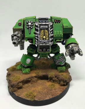 Warhammer 40k Space Marine Dreadnought x1 (99120101014) (Painted)
