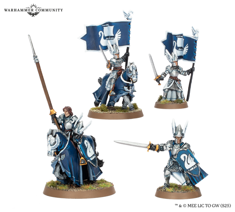 Swan Knights of Dol Amroth Commanders (Made to Order, GW Direct)