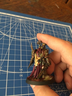 Warhammer 40k Death Guard Nauseous Rotbone, the Plague Surgeon (Pro-Painted)