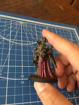 Warhammer 40k Death Guard Nauseous Rotbone, the Plague Surgeon (Pro-Painted)