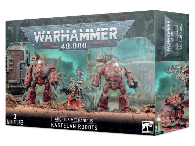 Kastelan Robots (предзаказ 2025, Adeptus Mechanicus, Warhammer 40k)