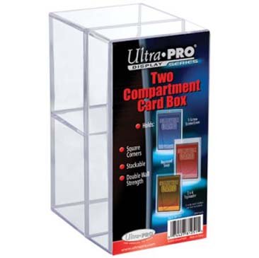 Коробочка &quot;Ultra-Pro&quot; (прозрачная): на 240 карт в протекторах с 4-мя отделениями