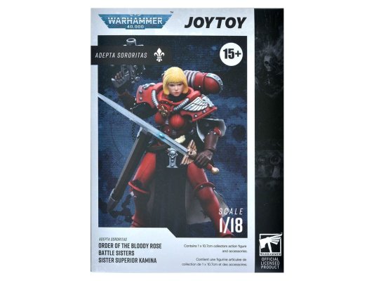 WH40K: Фигурка JOYTOY - Adepta Sororitas Battle Sisters Order of the Bloody Rose Sister Superior Kamina