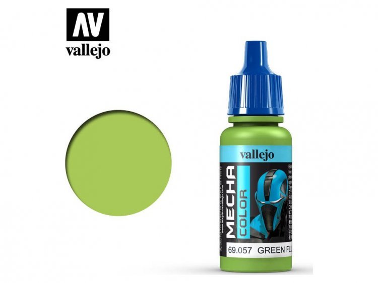 Краска Vallejo Mecha Color: Green Fluo 69.057
