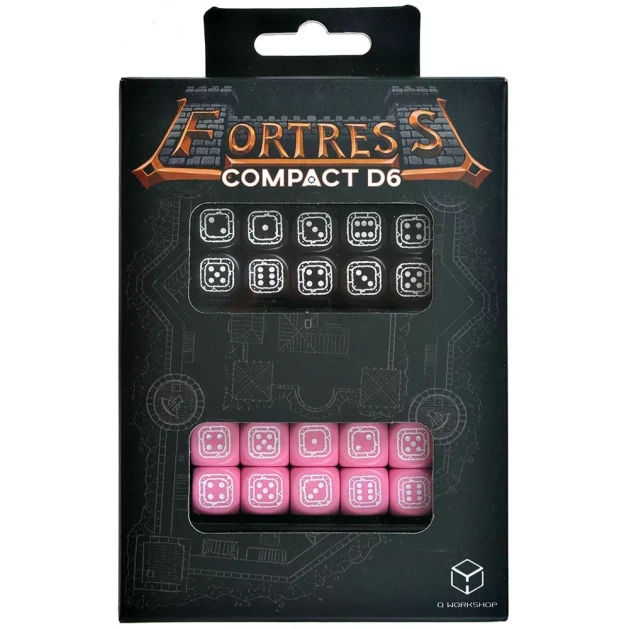 Fortress Compact D6: Black &amp; Pink