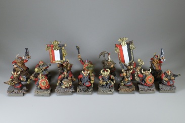 Warhammer Fantasy Battles Dwarf Thunderers x15 (99120205003) (Painted)