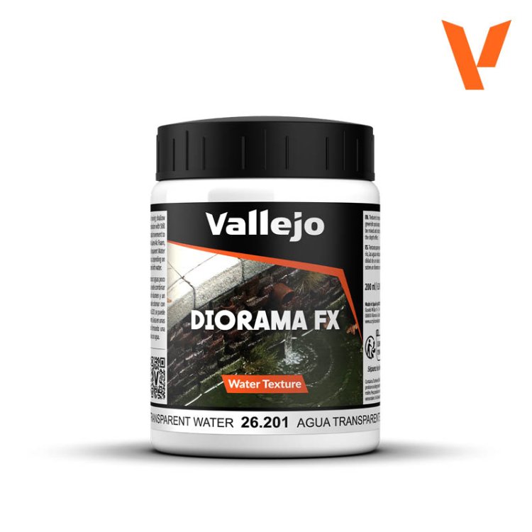 Текстурная паста Vallejo Diorama FX: Transparent Water 26.201