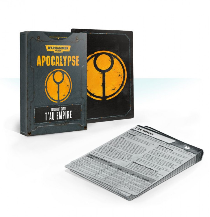 Apocalypse Datasheet Cards: T'au Empire