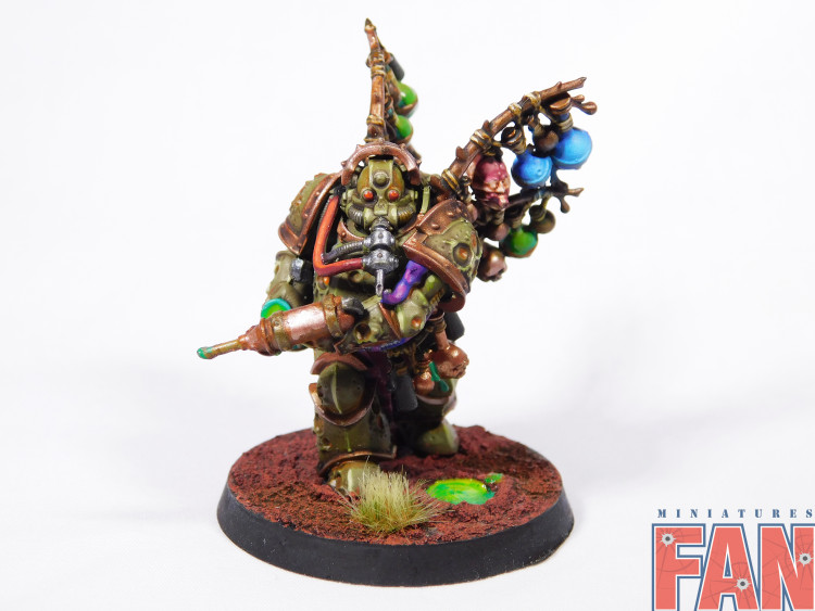 Warhammer 40k Death Guard Biologus Putrifier (Pro-Painted)