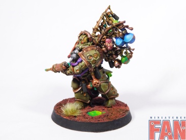 Warhammer 40k Death Guard Biologus Putrifier (Pro-Painted)