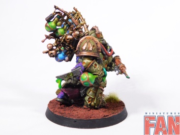 Warhammer 40k Death Guard Biologus Putrifier (Pro-Painted)