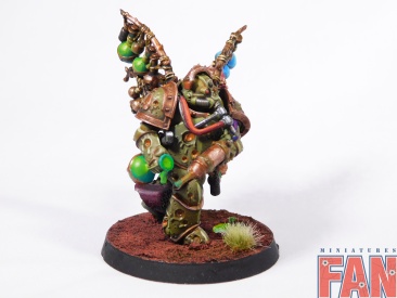 Warhammer 40k Death Guard Biologus Putrifier (Pro-Painted)