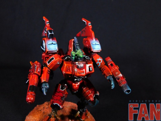 Warhammer 40k Tau Empire Commander x1 (Pro-Painted)