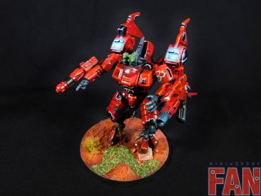 Warhammer 40k Tau Empire Commander x1 (Pro-Painted)