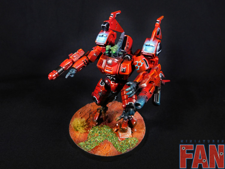 Warhammer 40k Tau Empire Commander x1 (Pro-Painted)