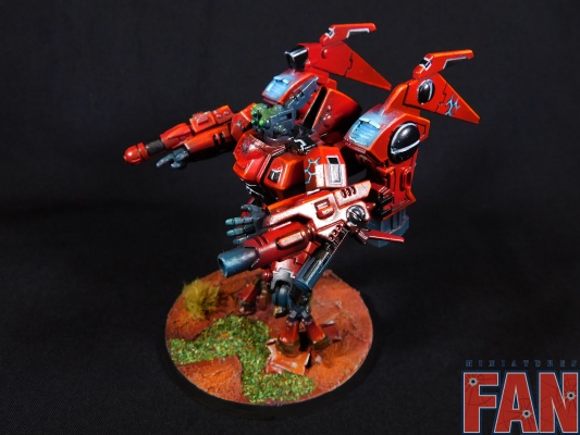 Warhammer 40k Tau Empire Commander x1 (Pro-Painted)