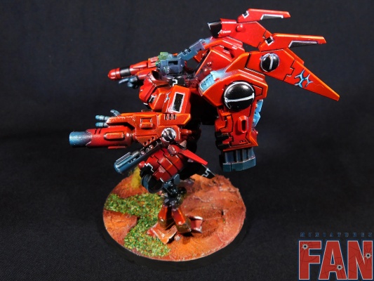 Warhammer 40k Tau Empire Commander x1 (Pro-Painted)