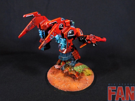 Warhammer 40k Tau Empire Commander x1 (Pro-Painted)