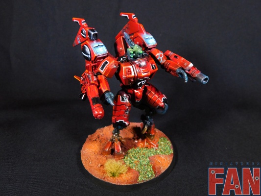 Warhammer 40k Tau Empire Commander x1 (Pro-Painted)