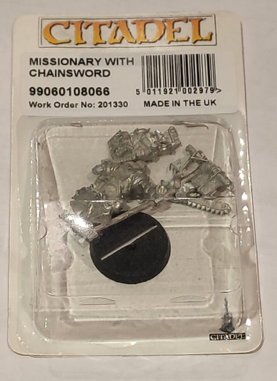 Missionary with Chainsword