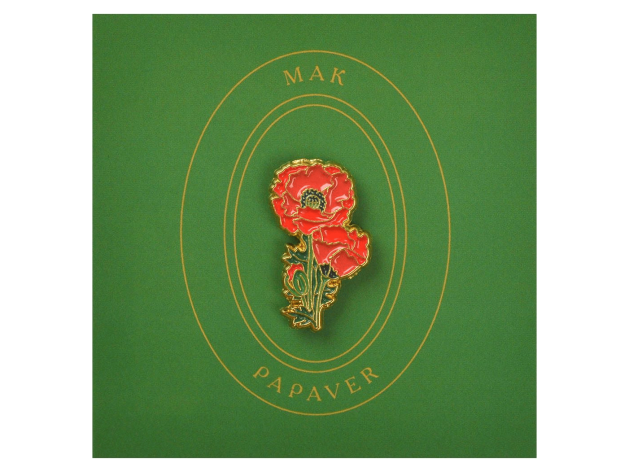Металлический значок &quot;Мак&quot;