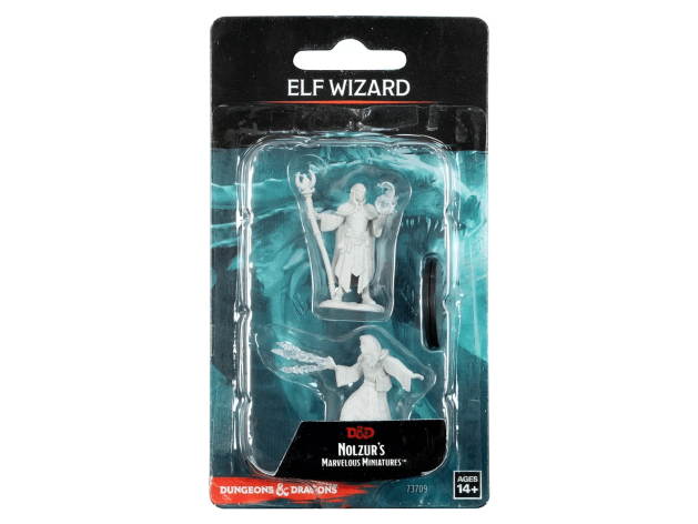 D&amp;D Nolzur&#039;s Marvelous Miniatures: Elf Wizard (мужчина, лунный)
